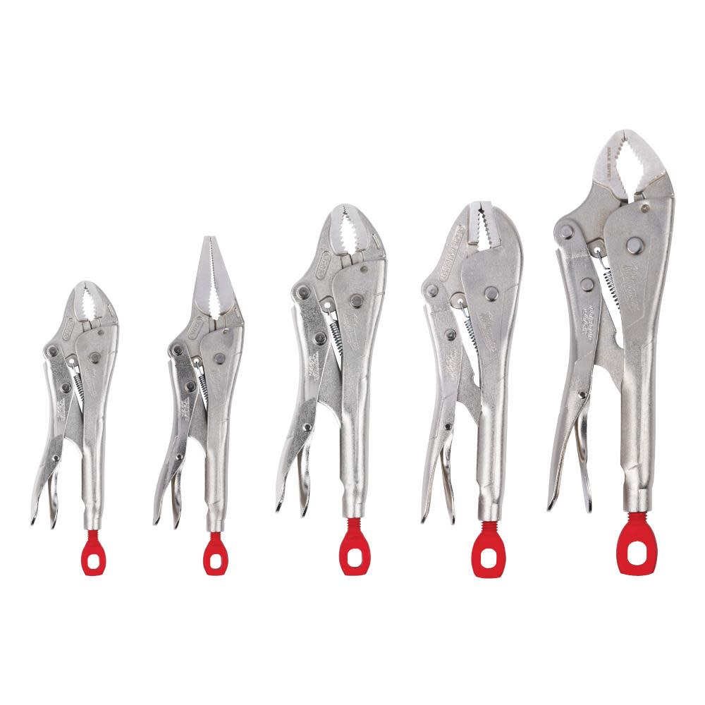 Milwaukee 5Pc TORQUE LOCK Locking Pliers Kit 48-22-3695 from Milwaukee - Intensery