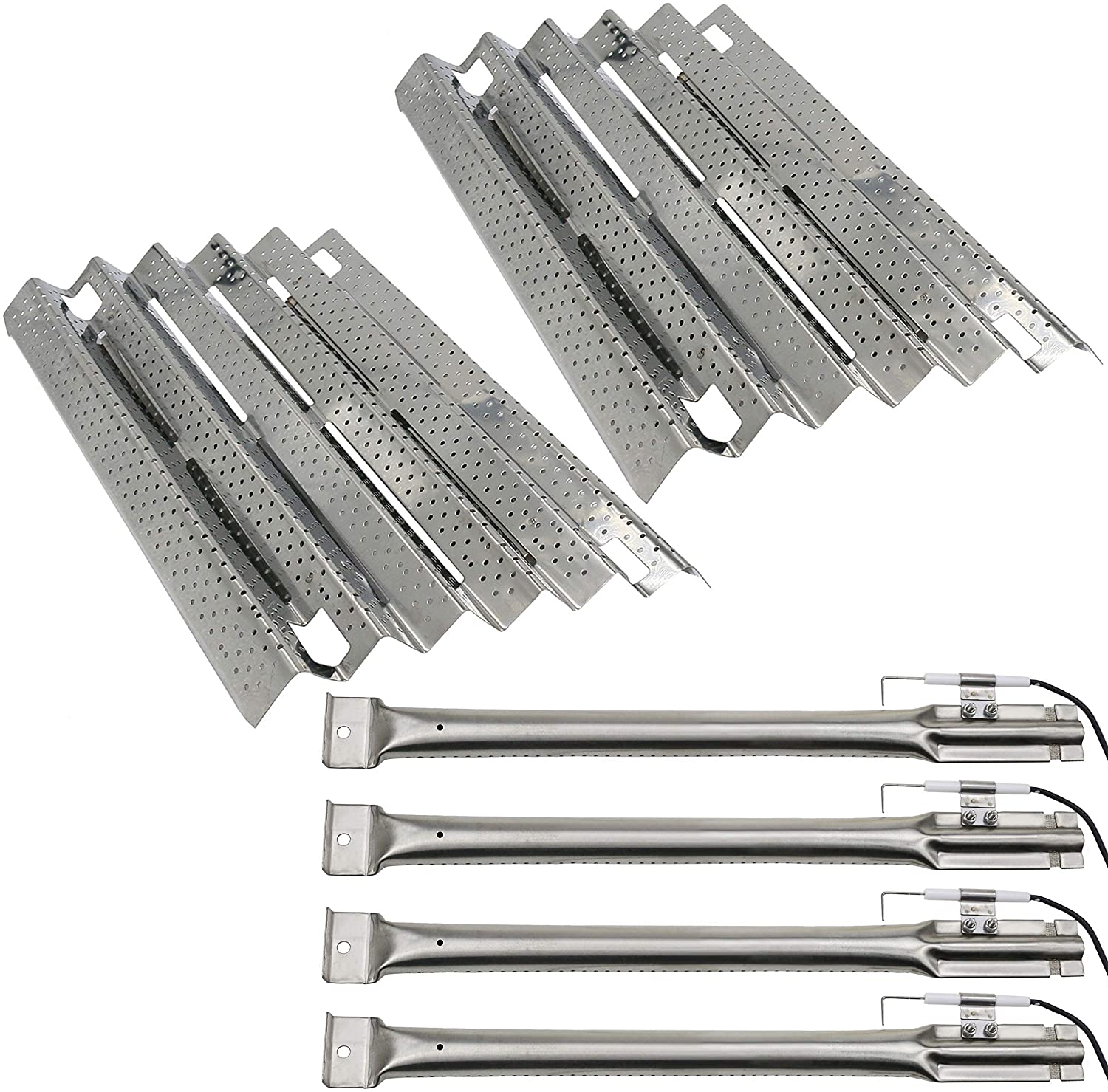 Grill Burner, Heat Plates Kit fits Costco 720-0193 720-0432 Gas Grills - Intensery