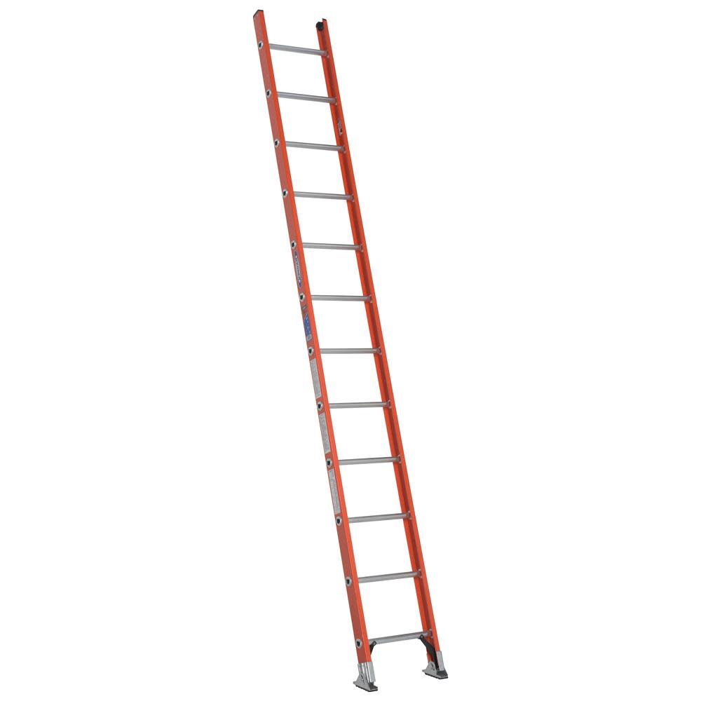 12 Ft. Type IA Fiberglass Straight Ladder - Intensery