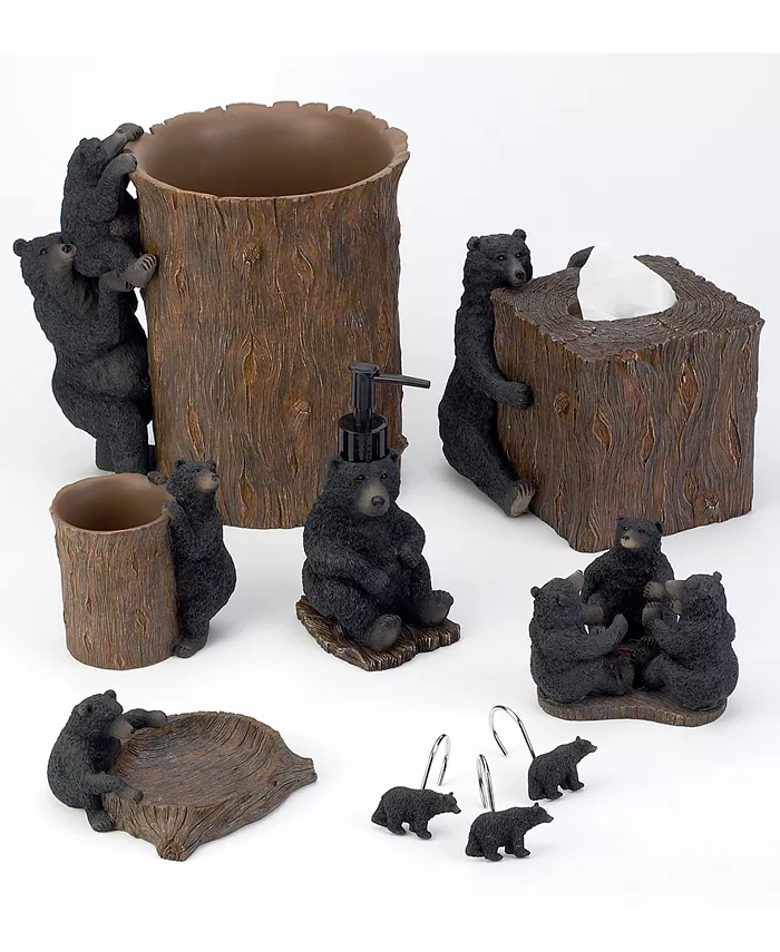 Avanti Black Bear Bath Accessory Collection - Intensery