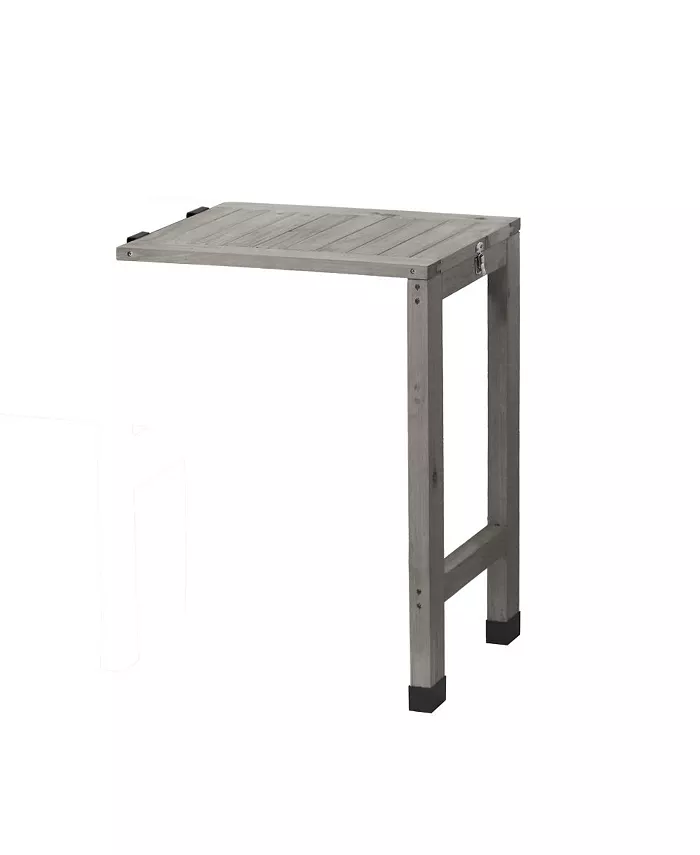 VegTrug Wall Hugger Side Table - Gray Wash (FSC 100%) - Intensery