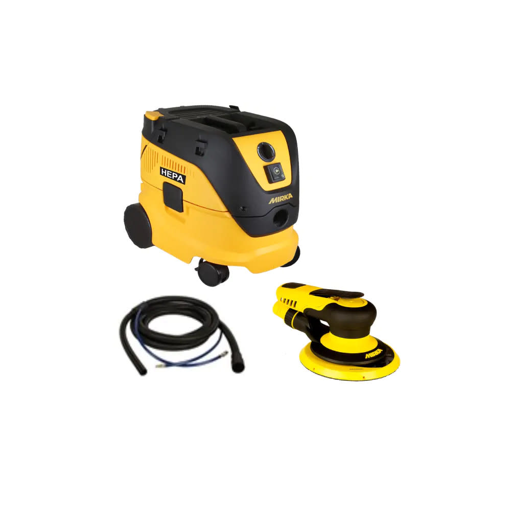 Mirka 6 5mm Orbit Sander Dust Free Basic System - Intensery