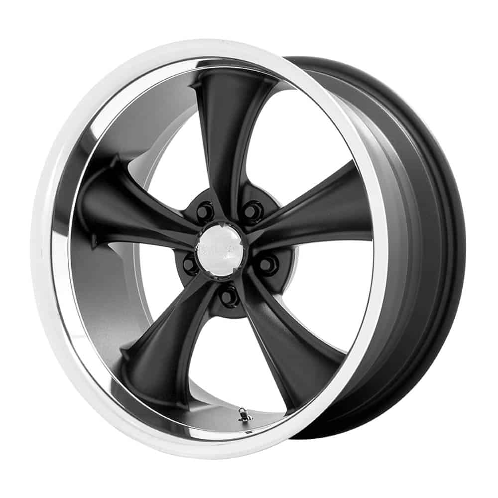 American Racing Vintage VN338 BOSS VN338 18X9.5 5X4.5 T-BLK DC-LP -4MM - Intensery