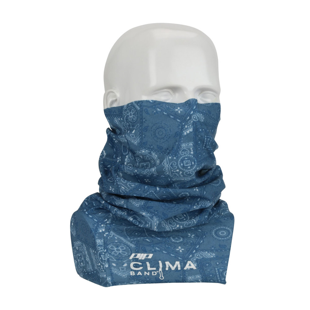 Protective Industrial Products Clima Band Head and Neck Cover Absorptive Cowboy Blue - Intensery
