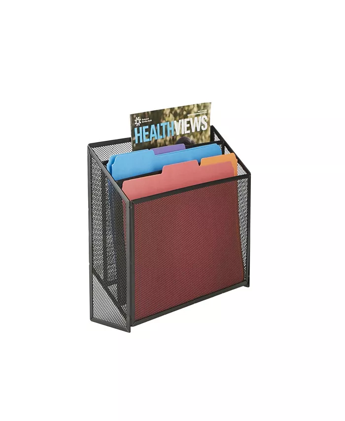 Mind Reader 3 Tier Jumbo Magazine File Holder - Intensery