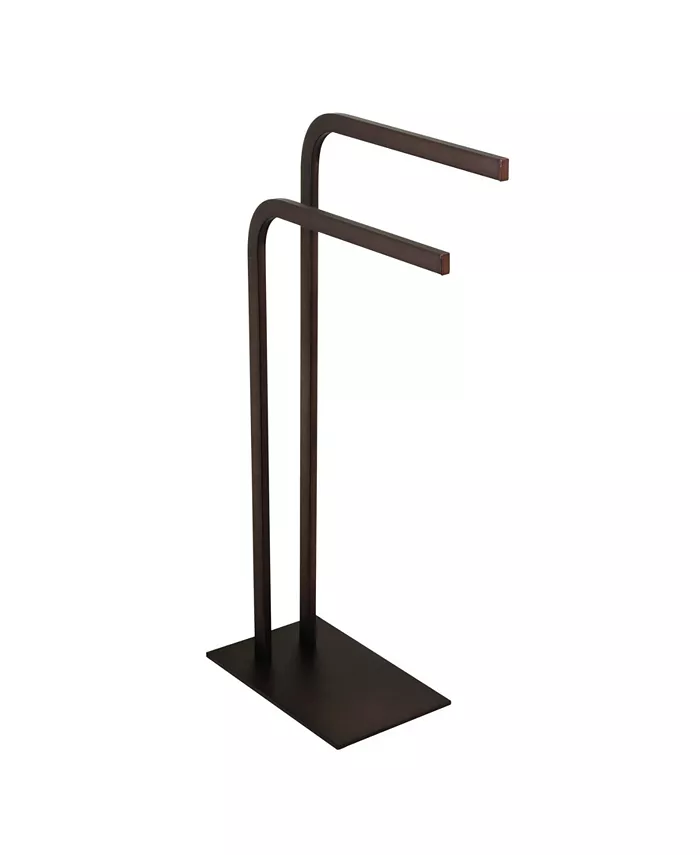 Kingston Brass Pedestal Dual Towel Rack - Intensery