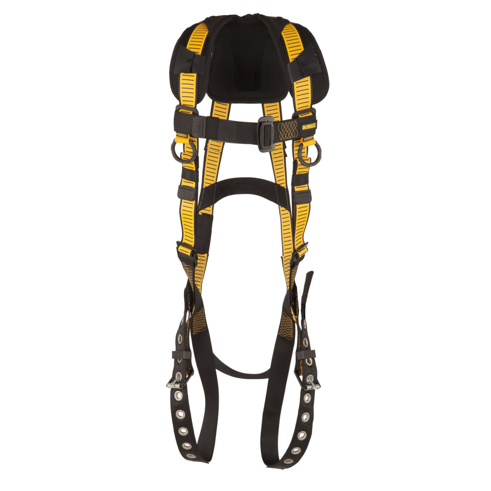 DEWALT D1000 Full Body Harness with 5PT Chest/Leg Buckle Small/Medium DXFP512002(S-M) from DEWALT - Intensery