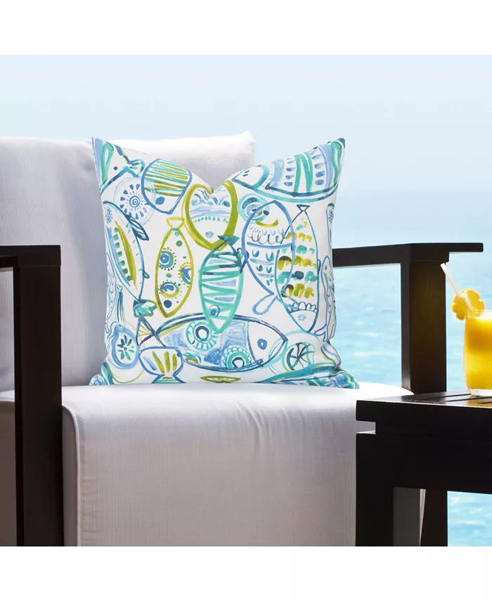 Siscovers Guppy Indoor Outdoor Decorative Pillow， 20