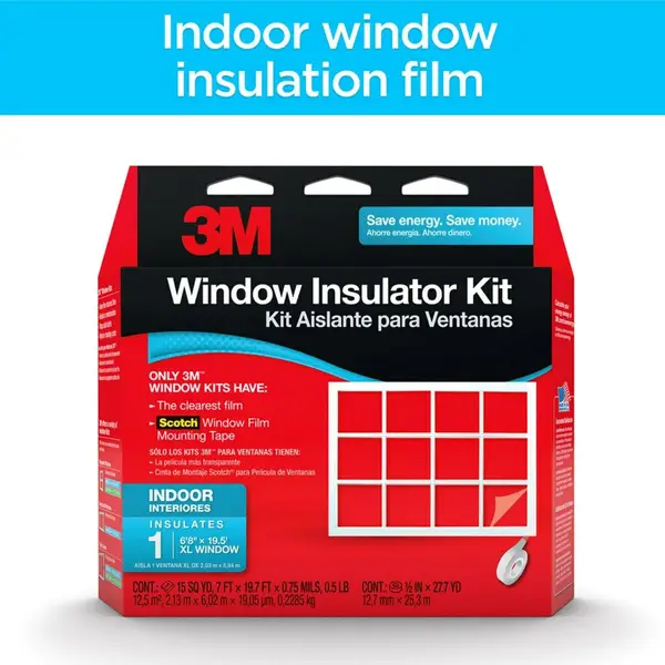 3M Oversized Indoor Window Insulator Kit - Intensery