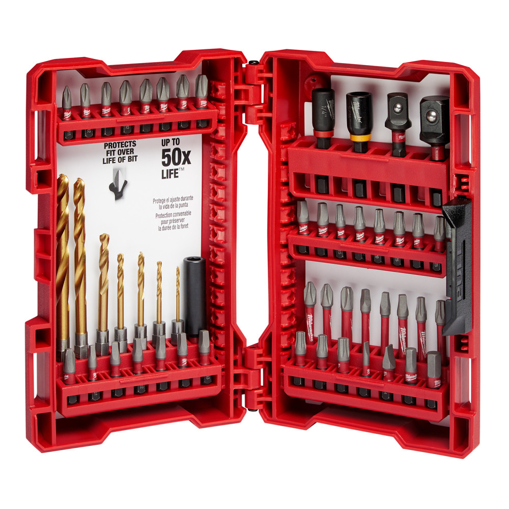 Milwaukee SHOCKWAVE 50-Piece Impact Duty Drill and Drive Set 48-32-4013 from Milwaukee - Intensery