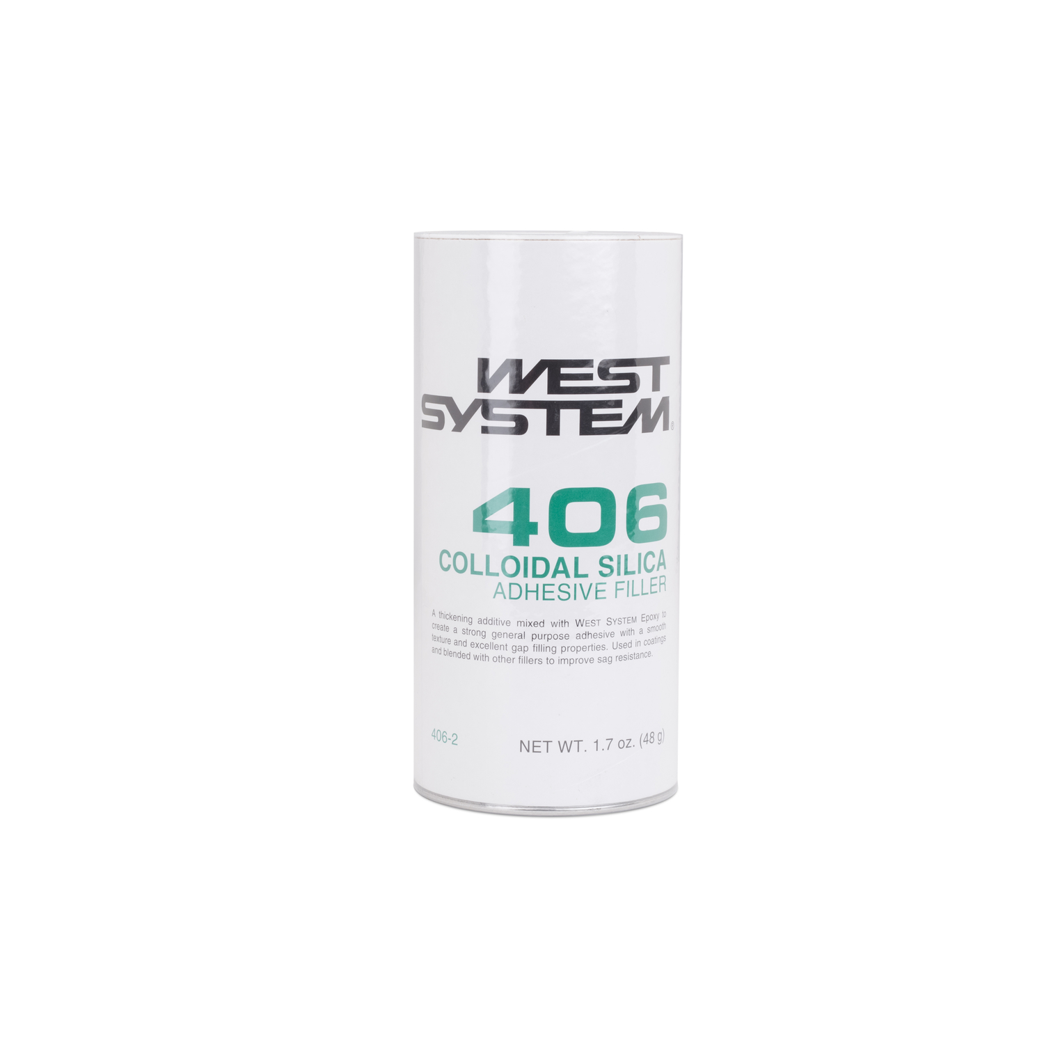 West System 406 Filler High Strength Colloidal Silica Adhesive Filler 1.7 oz - Intensery