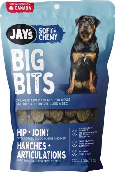 Jay's Soft and Chewy Big Bits Hip and Joint Dog Treats - Intensery
