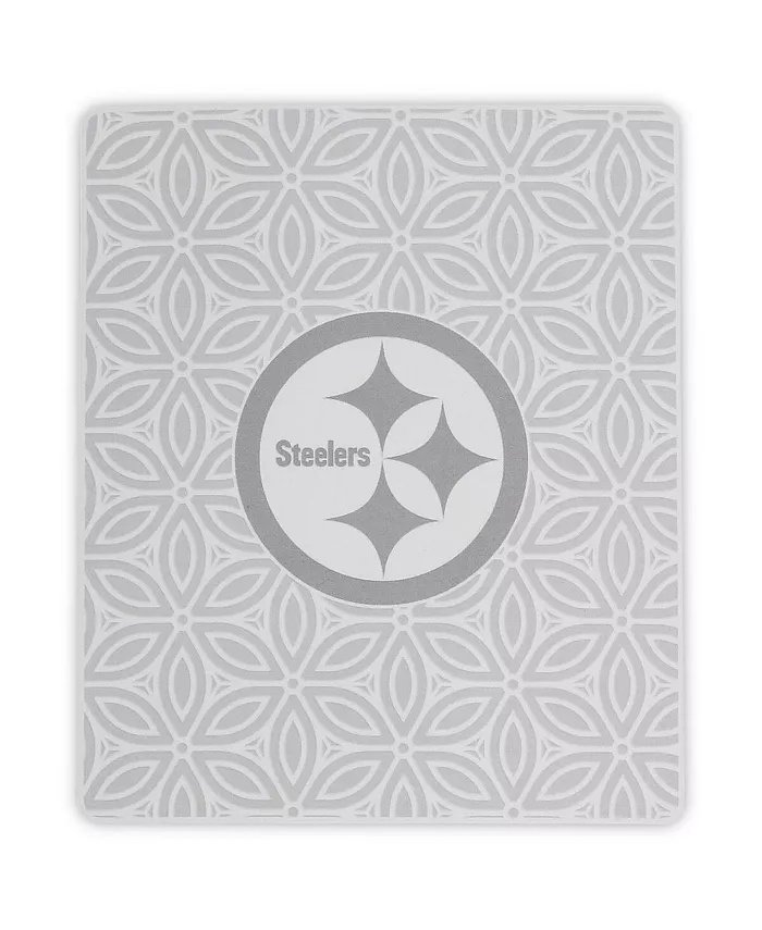 Northwest Company The Pittsburgh Steelers 50'' x 60'' Floral Raschel Throw Blanket - Intensery