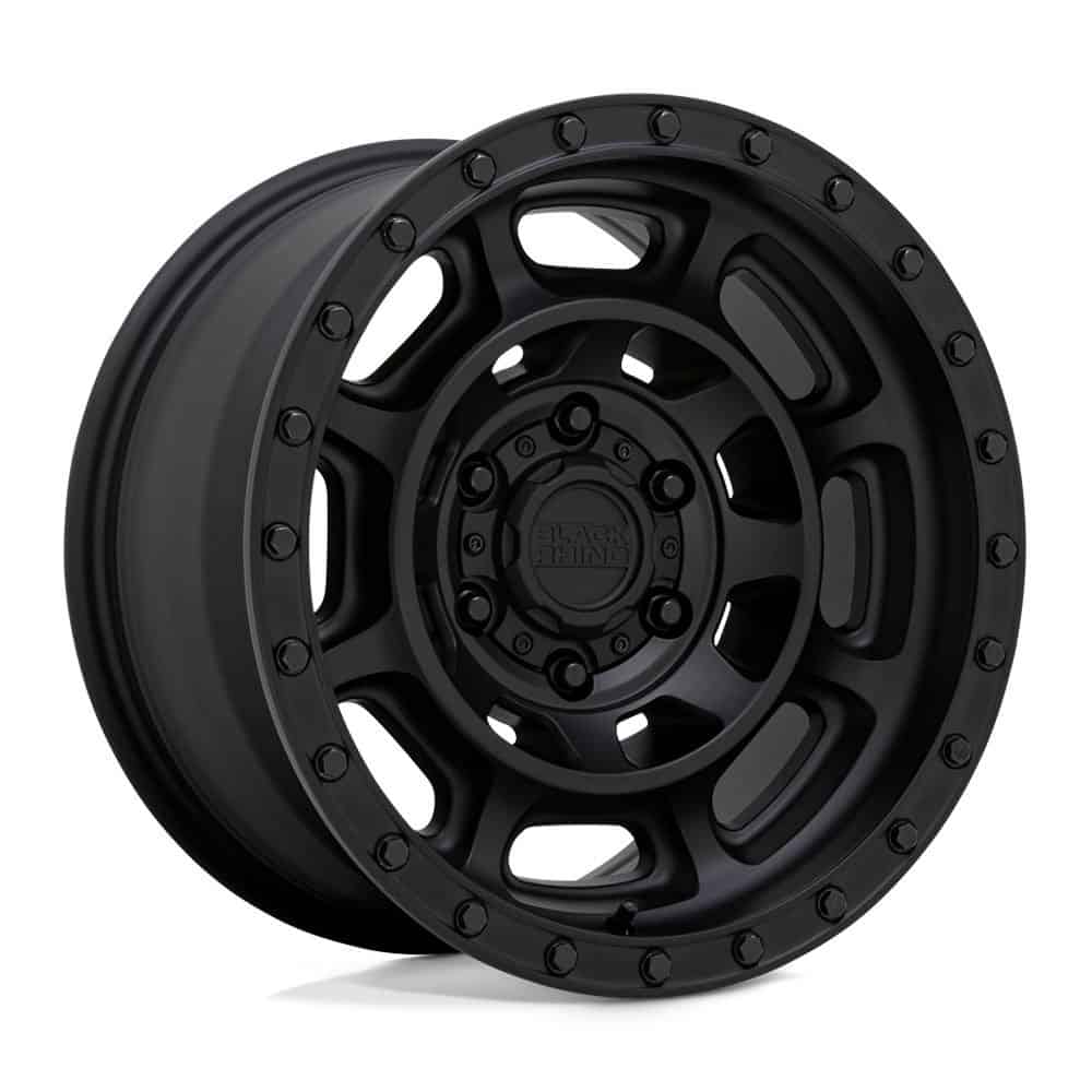 Black Rhino BLCNV 17X8.5 5X5.0 M-BLK -18MM - Intensery