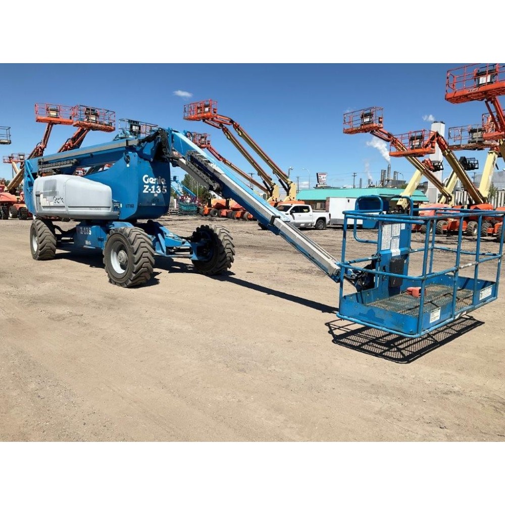 Genie Z135/70 135and#8242; Boom Lift Rough Terrain Articulated 600 Lbs 2008 Used - Intensery
