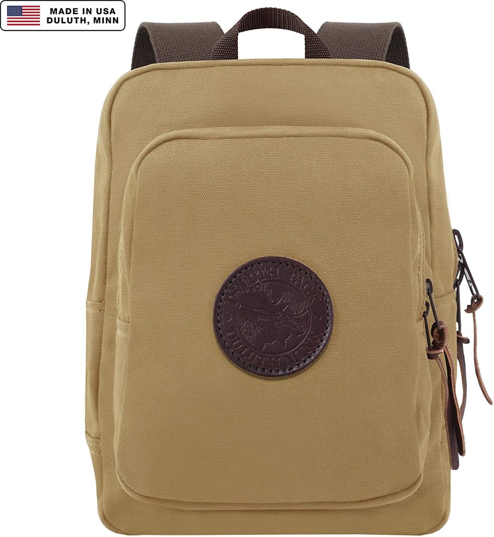 9 Liter Capacity Khaki Small Standard Backpack - Intensery