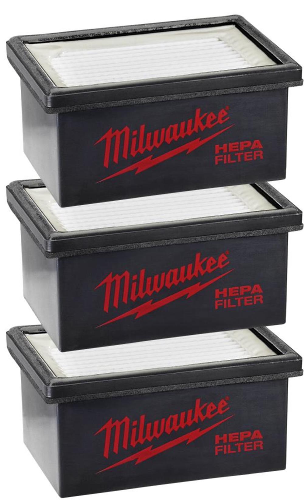 Milwaukee M12 HAMMERVAC 3 pack Filters 49-90-2306 from Milwaukee - Intensery