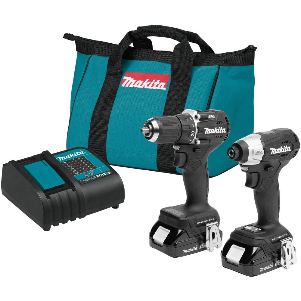 Makita 18V LXT 2pc Combo Kit CX203SYB from Makita - Intensery