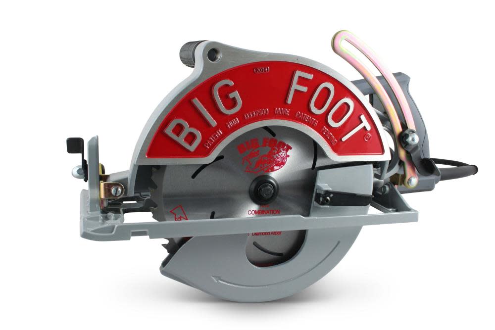 BIG FOOT TOOLS 10-1/4 In. Worm Drive Beam SawSC-1025SU - Intensery