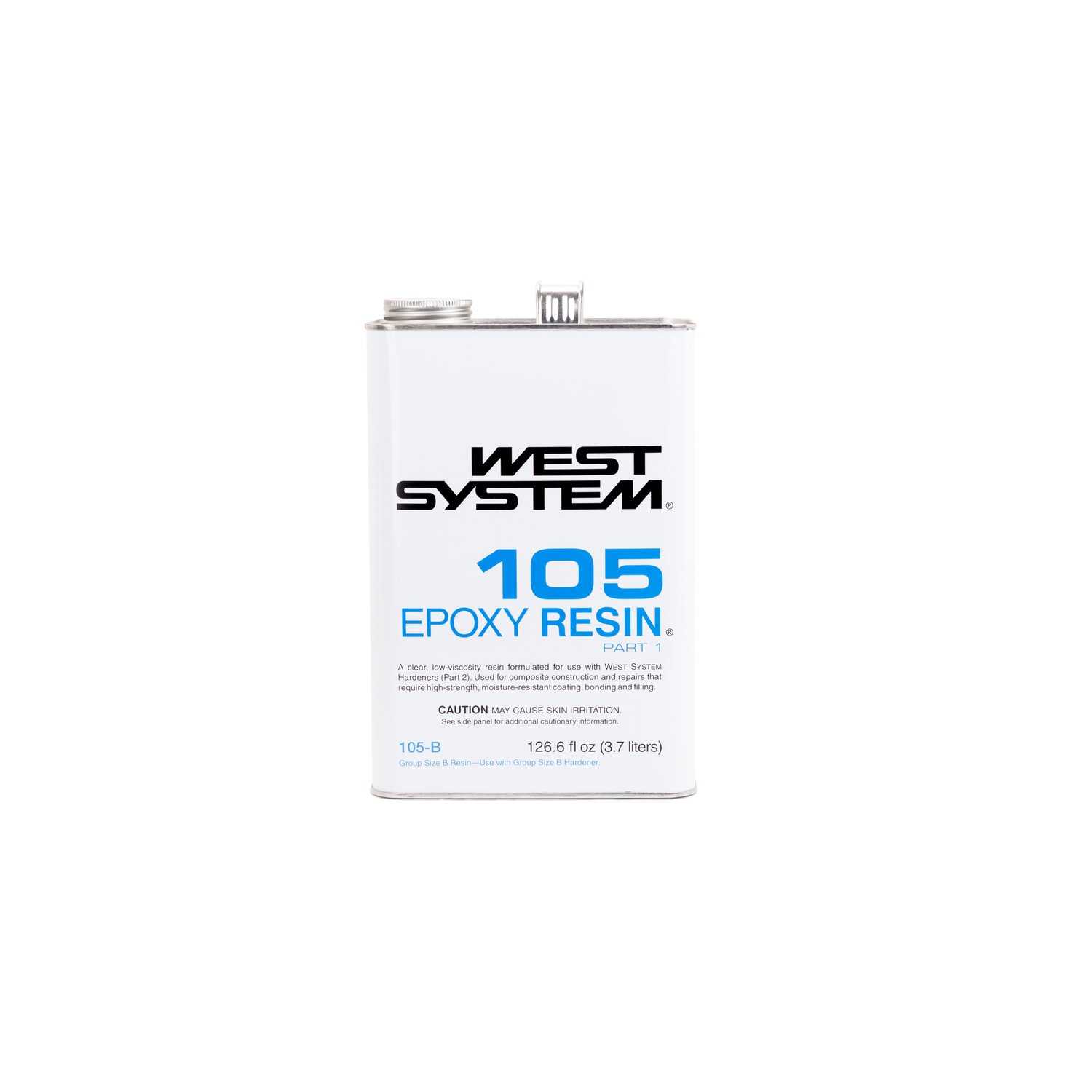 West System 105 Resin Extra Strength Epoxy Epoxy Resin 126.6 oz - Intensery