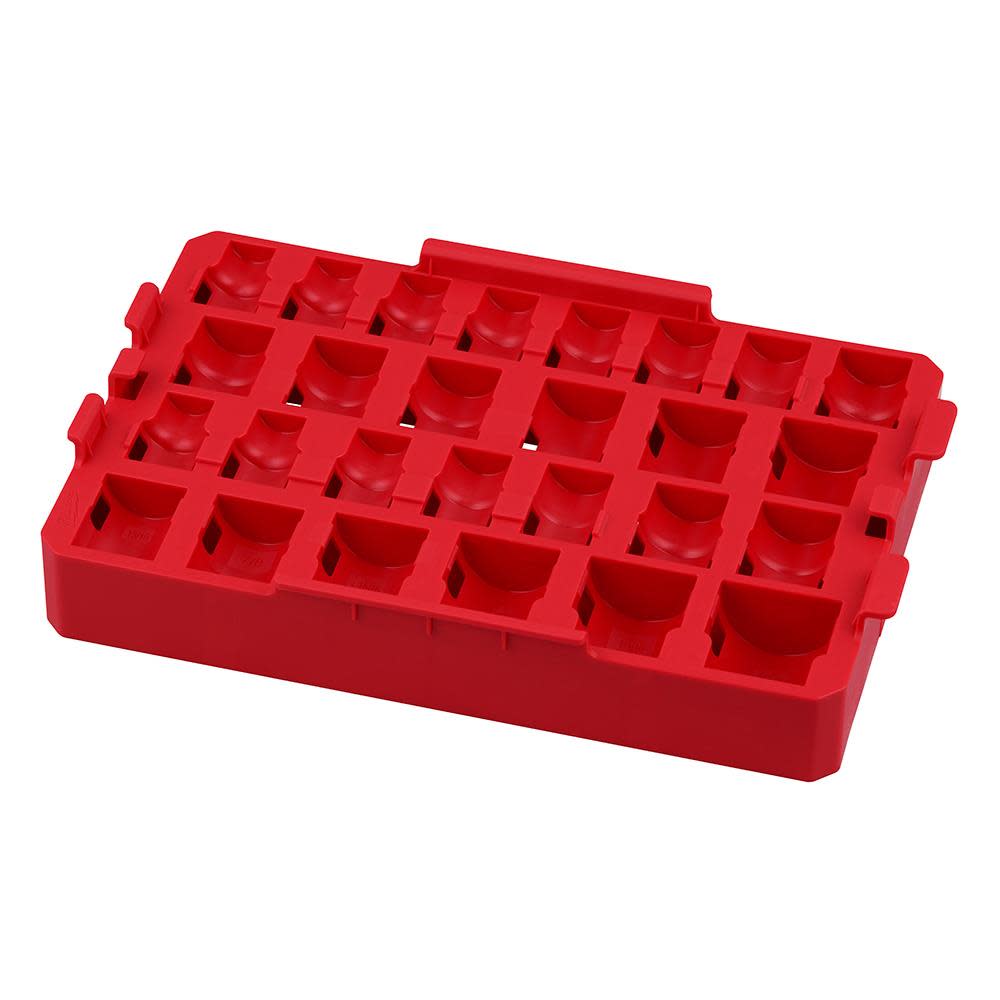 Milwaukee SHOCKWAVE Impact Duty Socket 1/2” Dr 27pc Tray Only - Intensery