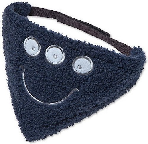 Touchdog Dizzy-Eyed Cyclops Cotton Velcro Dog Bandana - Intensery