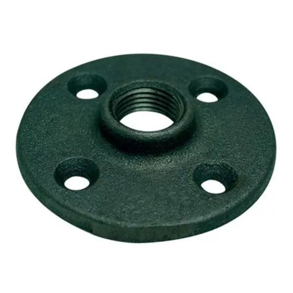 JMF Black Pipe Floor Flange - Intensery