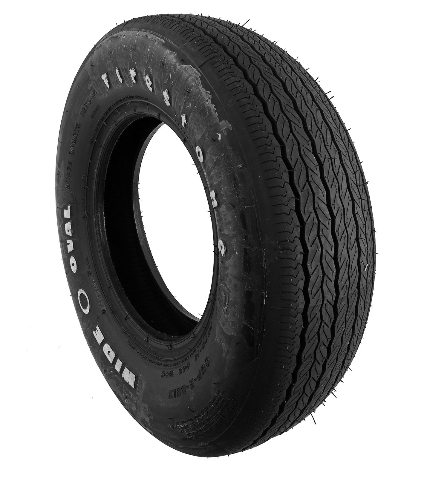 Coker Tire 54880 Coker Firestone Wide Oval Tires - Intensery