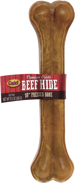Cadet Premium Grade Pressed Beef Hide Bone - Intensery
