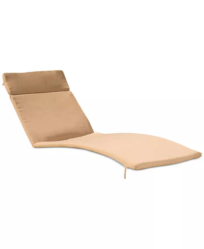Noble House Jayden Outdoor Chaise Lounge Cushion - Intensery
