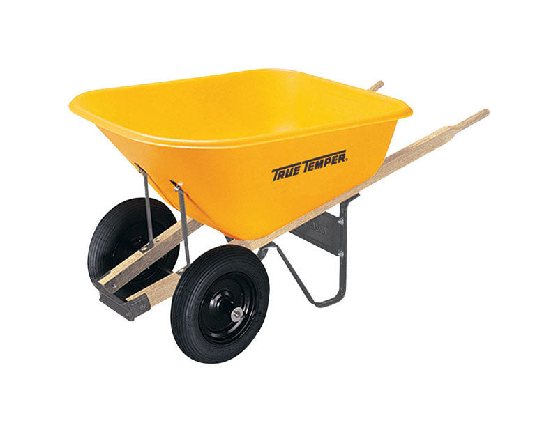 True Temper Poly Wheelbarrow 8 cu ft - Intensery