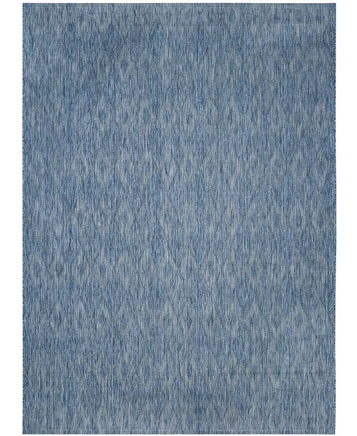 Safavieh Courtyard Navy 8' x 11' Sisal Weave Outdoor Area Rug - Intensery