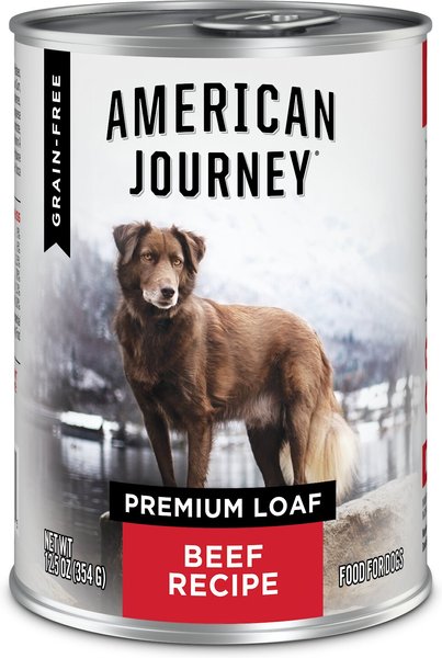 American Journey Beef Recipe Grain-Free Canned Dog Food - Intensery