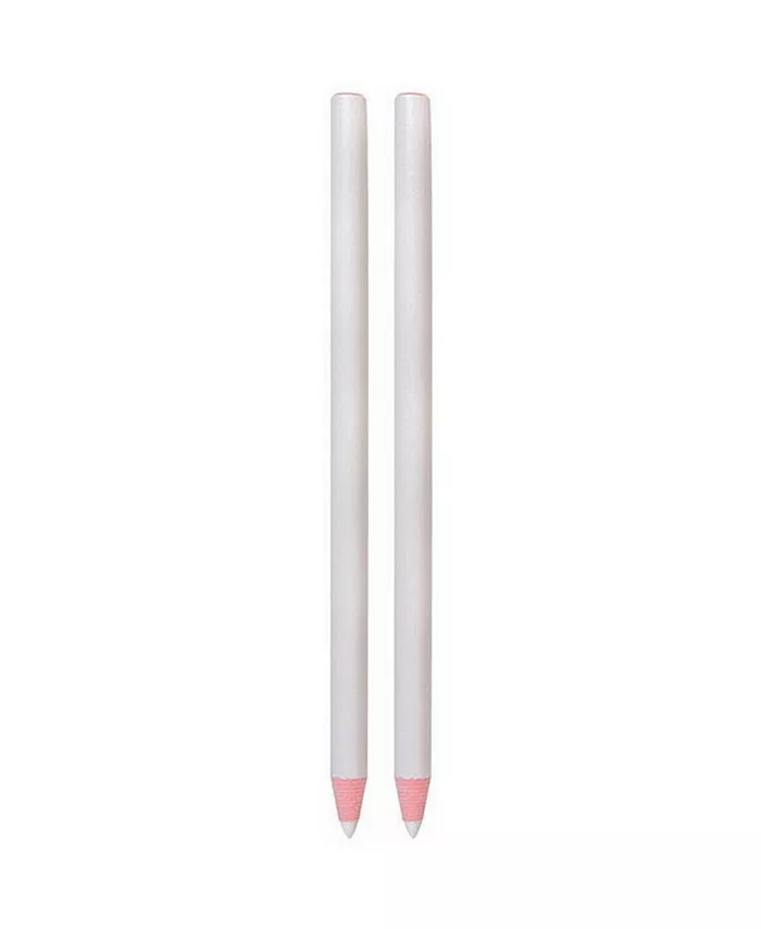 Esschert Design Fallen Fruits Ltd GT134 Wax Pencil for Seed Marker Set of 2， White - Intensery