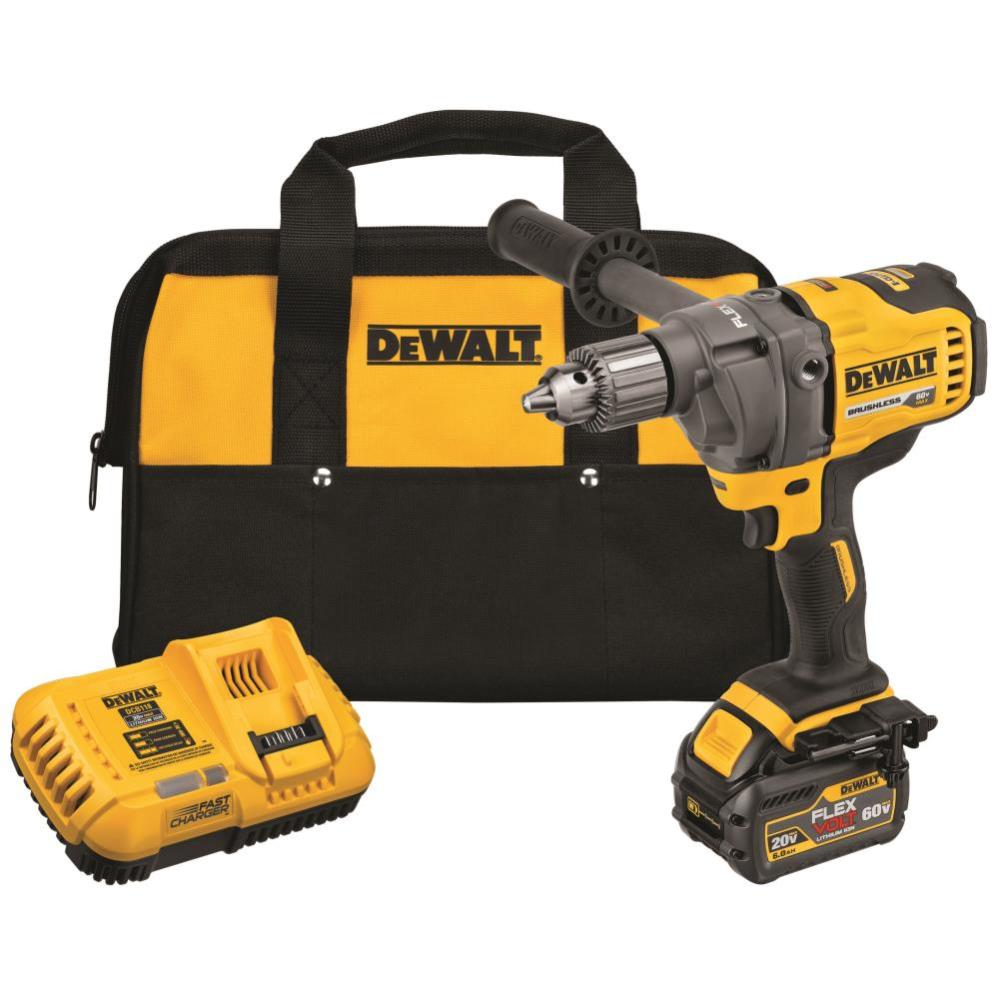 DEWALT 60V MAX* Mixer/Drill with E-Clutch System Kit DCD130T1 from DEWALT - Intensery
