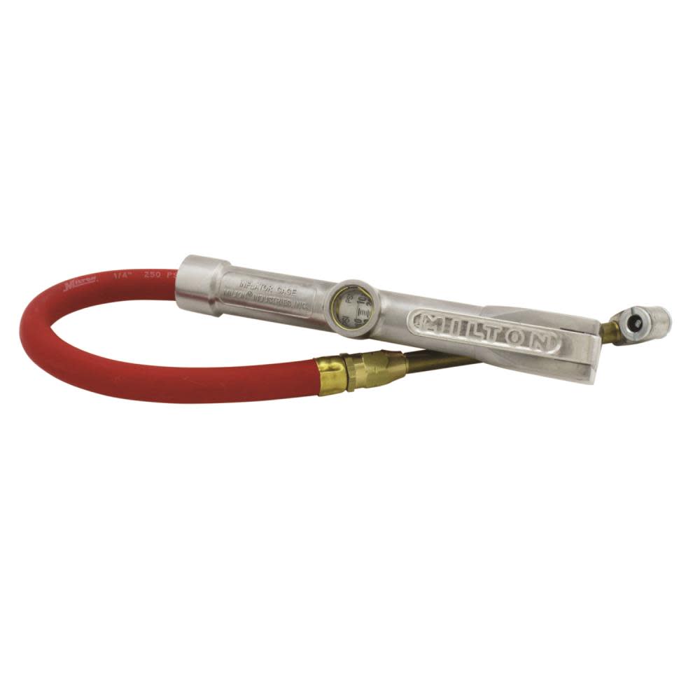 Milton® 08-A1-506 Large Bore Dual Head Inflator Gauge - Intensery