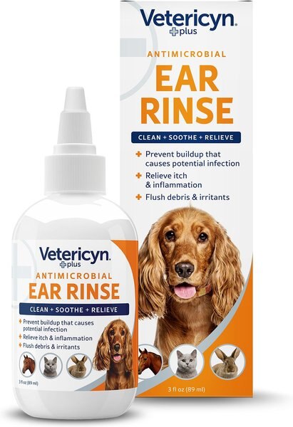 Vetericyn Plus Antimicrobial Pet Ear Rinse - Intensery