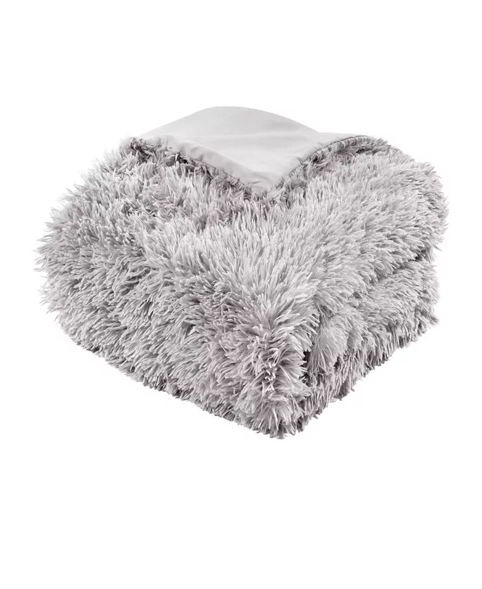 Lush Dandeacutecor Emma Faux Fur Throw Blanket - Intensery
