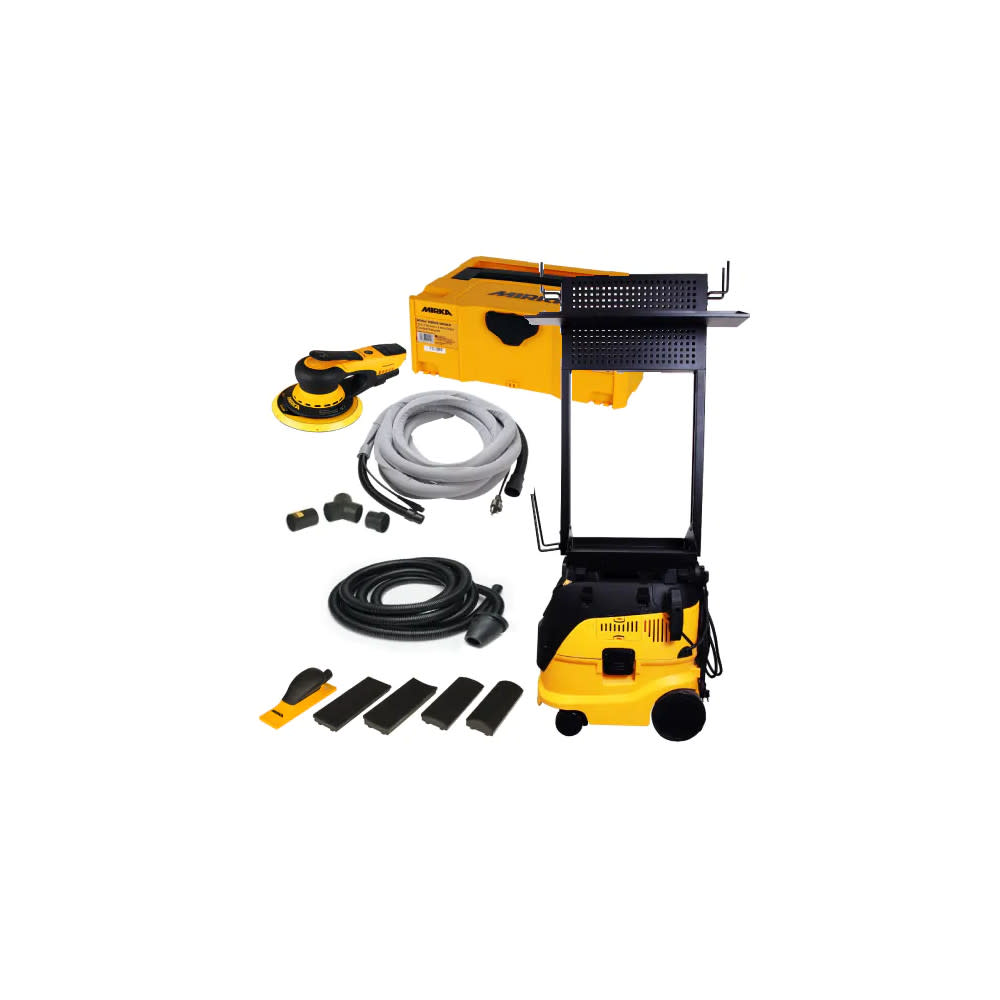 Mirka 6 5mm Sander Electric Dust Free Work Station System - Intensery