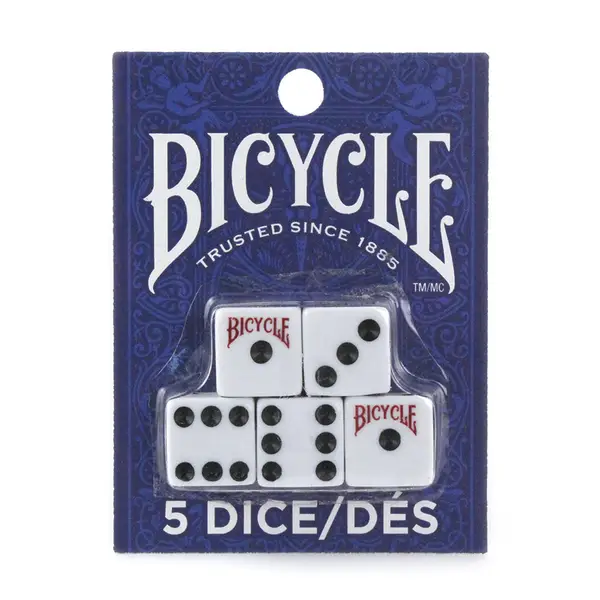 Bicycle 5-Count Dice - Intensery