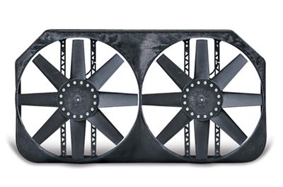 Flex-a-lite 282 Flex-A-Lite Direct-Fit Dual Electric Fans - Intensery