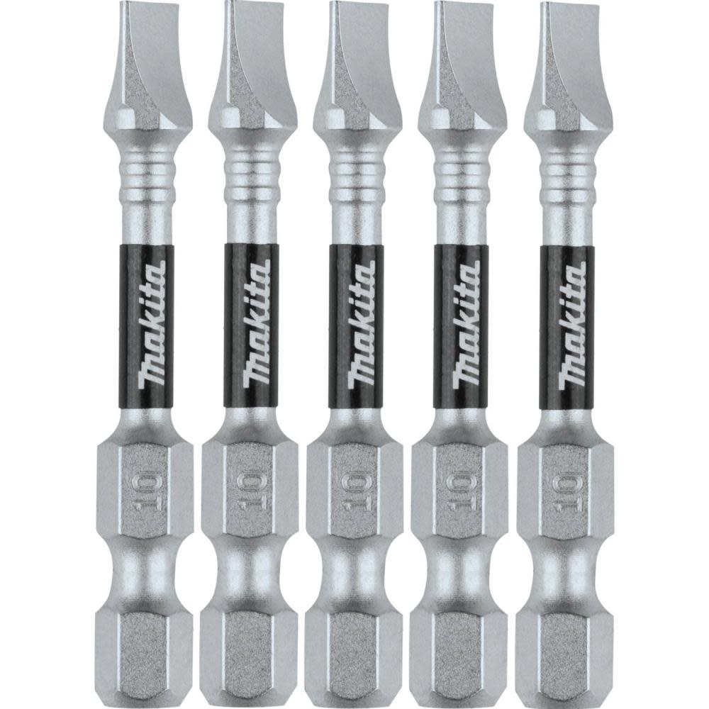 Impact XPS™ #10 Slotted 2 Power Bit， 5/pk - Intensery