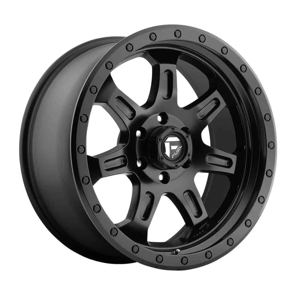 Fuel 1PC D572 JM2 D572 17X8.5 6X5.5 MT-BLK 07MM - Intensery
