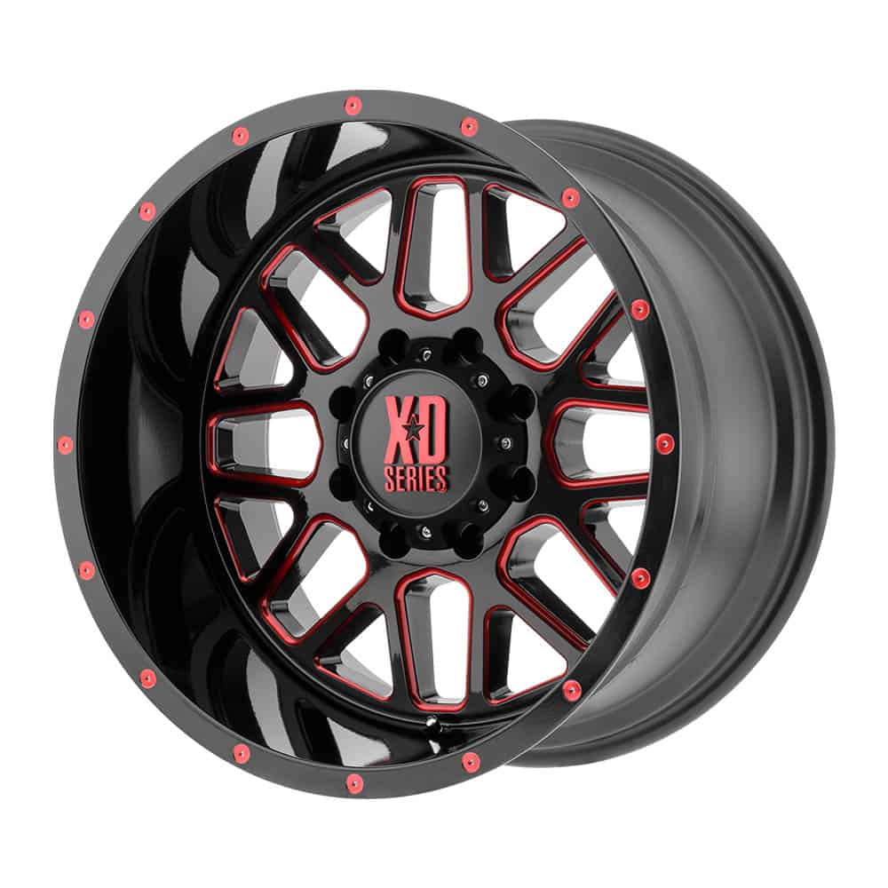XD XD820 GRENADE XD820 20X9 6X135 S-BLK MILL RTCC 18MM - Intensery