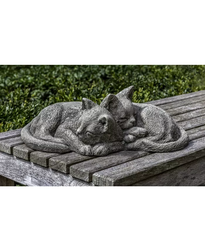 Campania International Nap Time Kittens Garden Statue - Intensery
