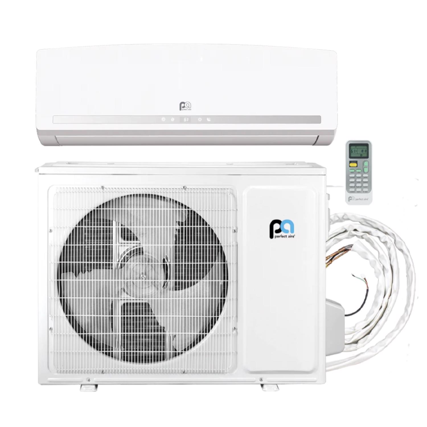 Perfect Aire 3rd Generation 1 Zone 12000 BTU 22 SEER Ductless Mini Split Air Conditioner \u0026 Heat Pump - Intensery
