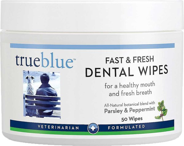 TrueBlue Pet Products Fast and Fresh Dog Dental Wipes - Intensery