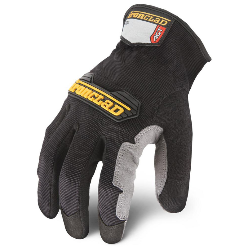 Ironclad Workforce Men\u0027s Palm Work Gloves Gray L 1 pair - Intensery