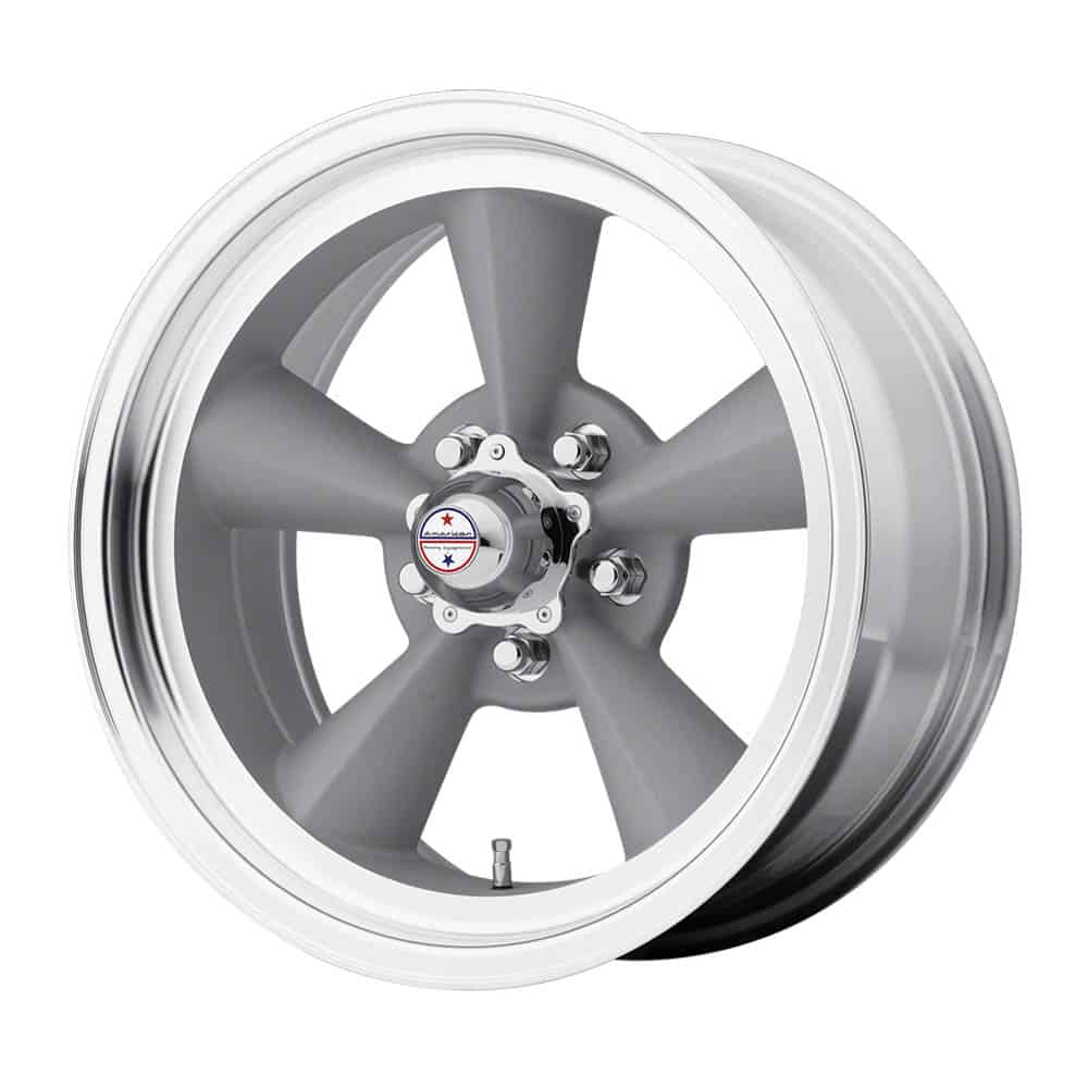 American Racing Vintage VN309 TT O VN309 17X7 5X4.75 SLV MACH-LP 00MM - Intensery
