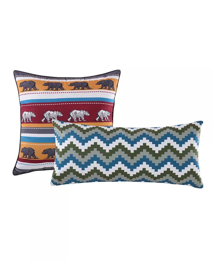 Greenland Home Fashions Black Bear Lodge Dec. Pillow Pair - Intensery